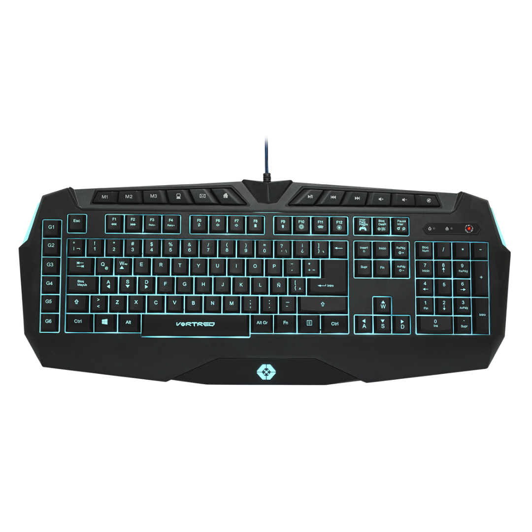 Teclado Gaming con Macros Programable Conquest