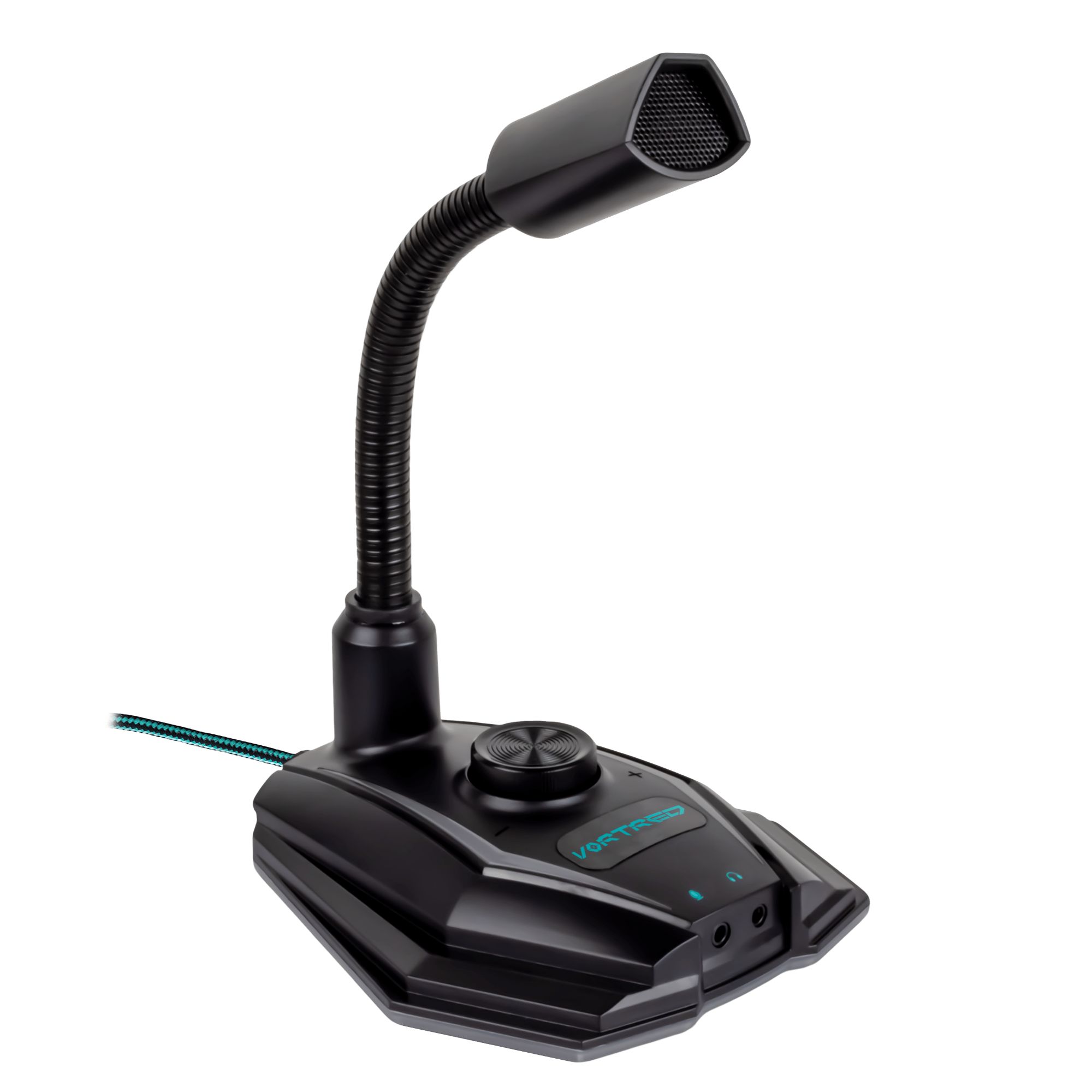 Micrófono Gaming Luz LED RGB Handler