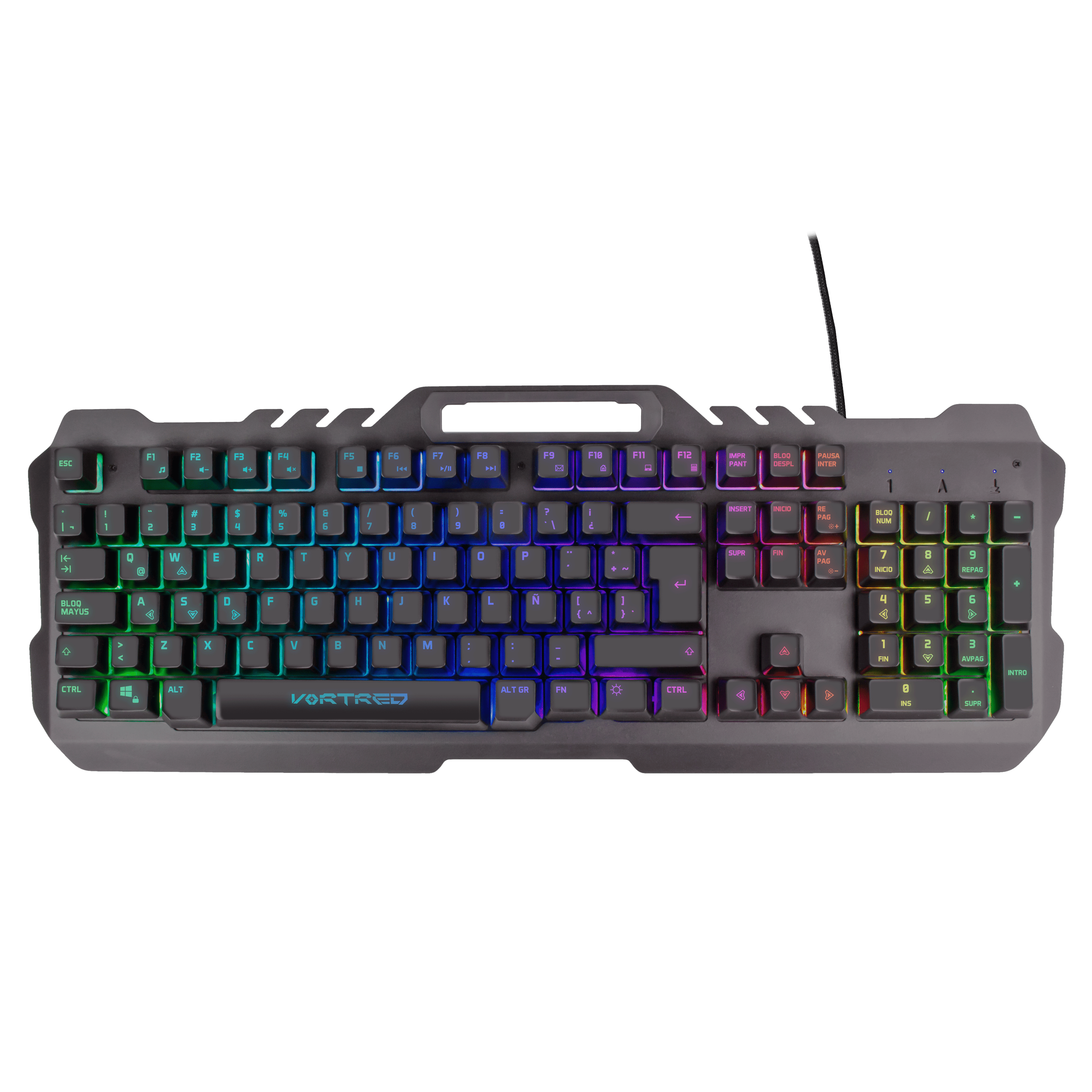 Teclado Gaming Luz RGB Rogue