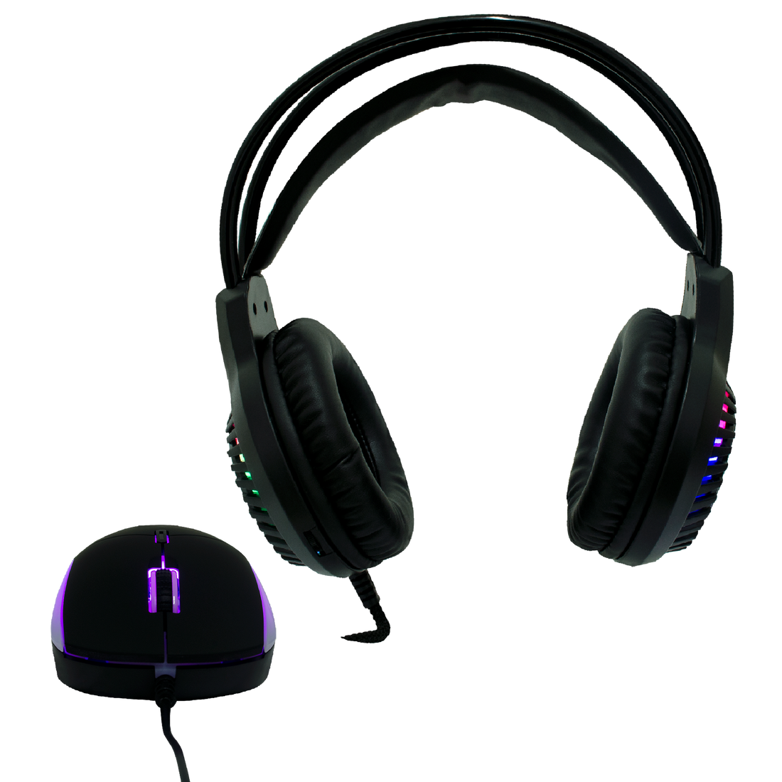 Kit Gamer 2 en 1 Audífonos Micrófono + Mouse Raito