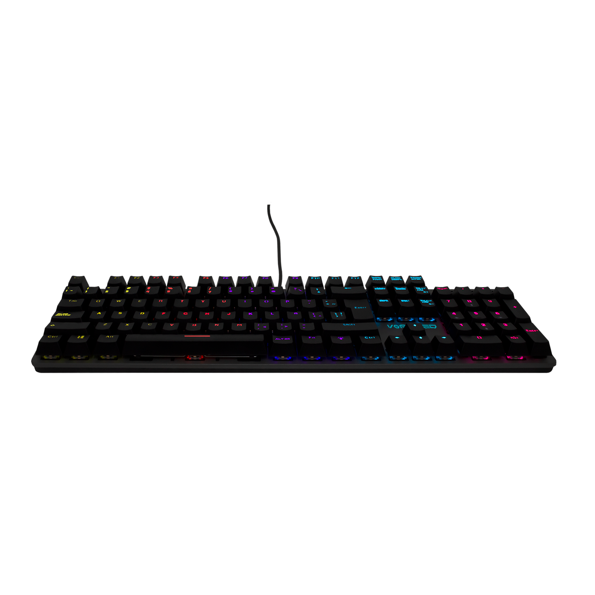 Teclado Gaming Mecánico Luz RGB Bastion