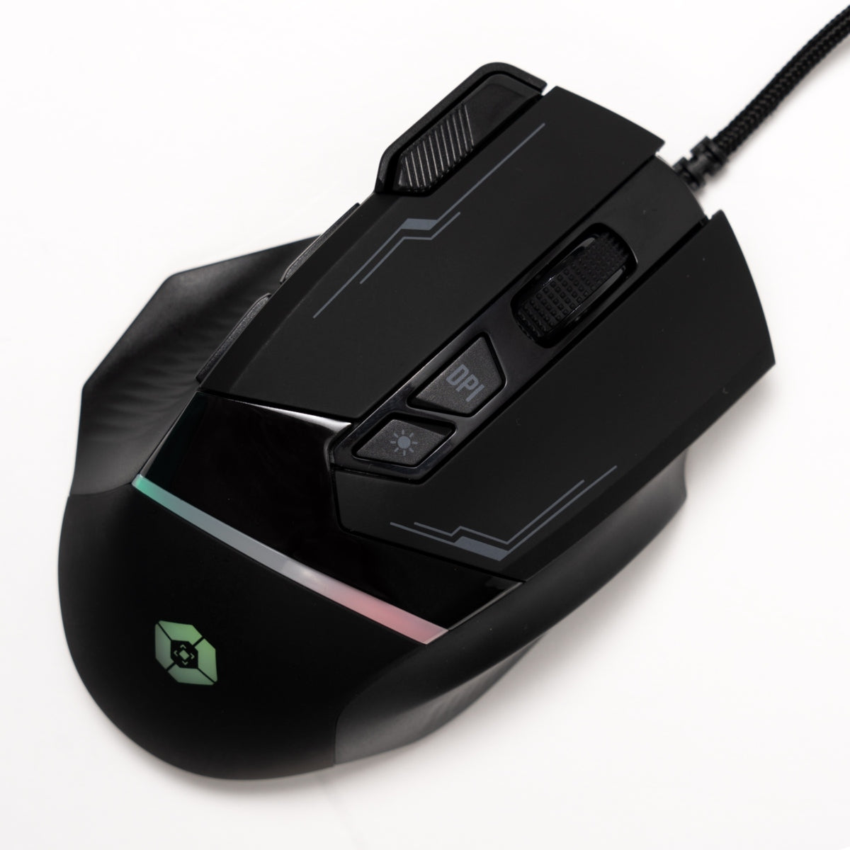 Mouse Gamer Alámbrico Resolución 7200 DPI Trapper Extreme | VORTRED