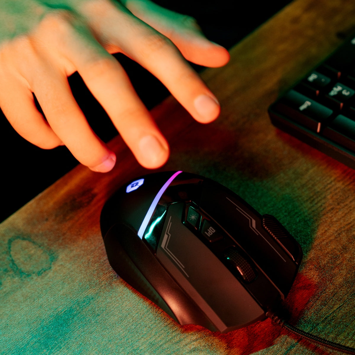 Mouse Gamer Alámbrico Resolución 7200 DPI Trapper Extreme | VORTRED ...