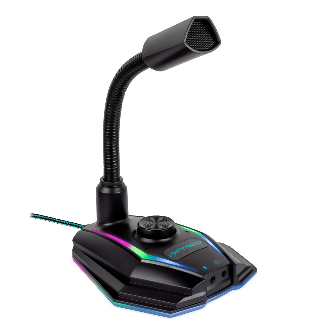 Micrófono Gaming Luz LED RGB Handler